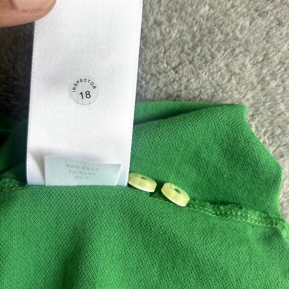 Gant Polo Shirt Mens 4XL Kelly Green Short Sleeve Preppy Golf - Picture 8 of 9
